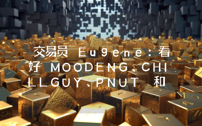 交易员 Eugene:看好 MOODENG、CHILLGUY、PNUT 和 GOAT 并进行长期布局