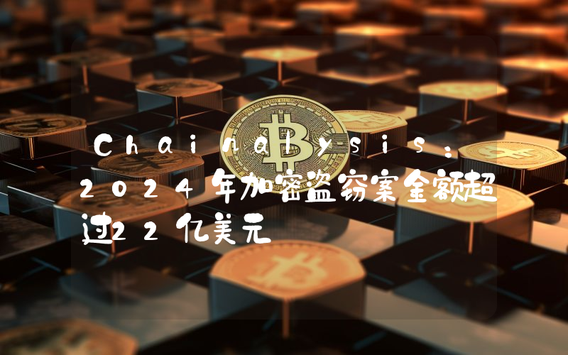 Chainalysis:2024年加密盗窃案金额超过22亿美元