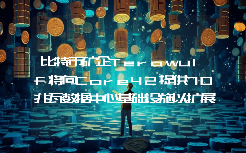 比特币矿企Terawulf将向Core42提供70兆瓦数据中心基础设施以扩展AI业务