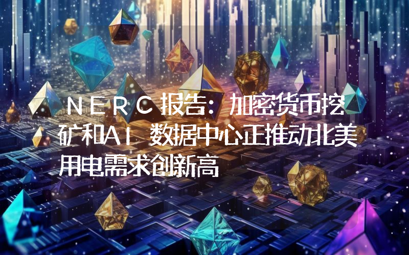 NERC报告:加密货币挖矿和AI数据中心正推动北美用电需求创新高