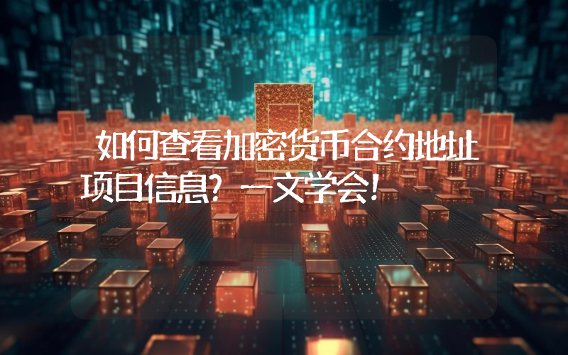 如何查看加密货币合约地址项目信息?一文学会!