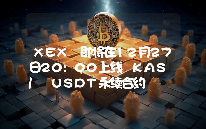 XEX 即将在12月27日20:00上线 KAS / USDT永续合约
