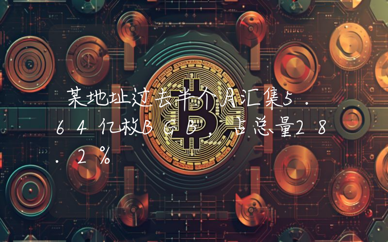 某地址过去半个月汇集5.64亿枚BGB,占总量28.2%