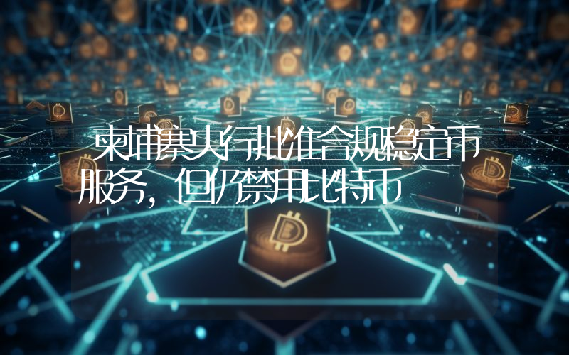 柬埔寨央行批准合规稳定币服务,但仍禁用比特币