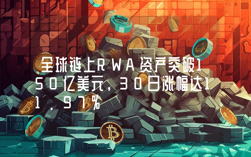 全球链上RWA资产突破150亿美元,30日涨幅达11.97%