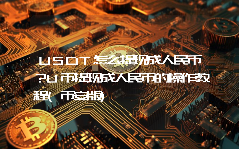USDT怎么提现成人民币?U币提现成人民币的操作教程(币安版)