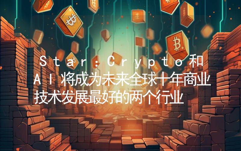 Star:Crypto和AI将成为未来全球十年商业技术发展最好的两个行业