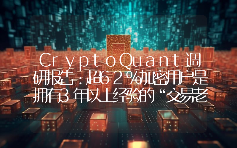 CryptoQuant调研报告:超62%加密用户是拥有3年以上经验的“交易老炮”