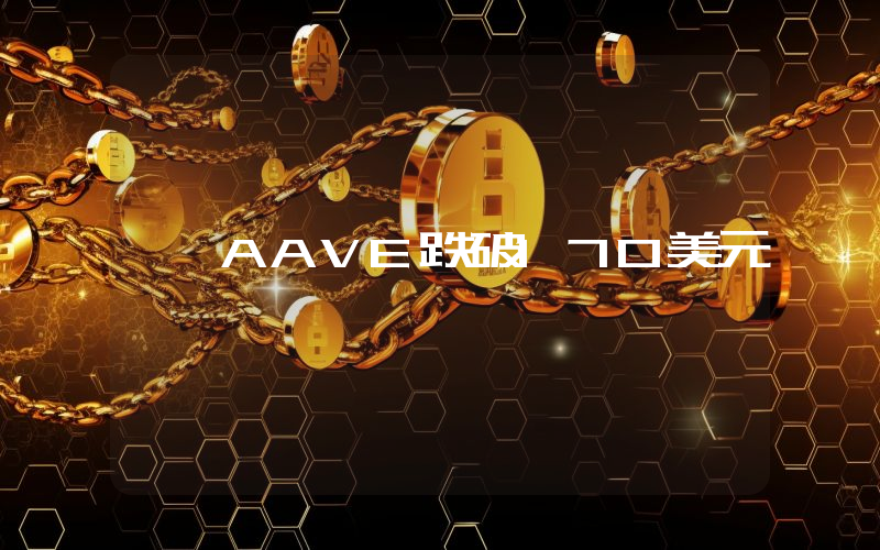 AAVE跌破170美元