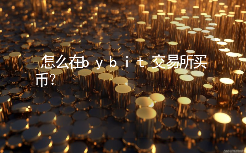 怎么在bybit交易所买币?