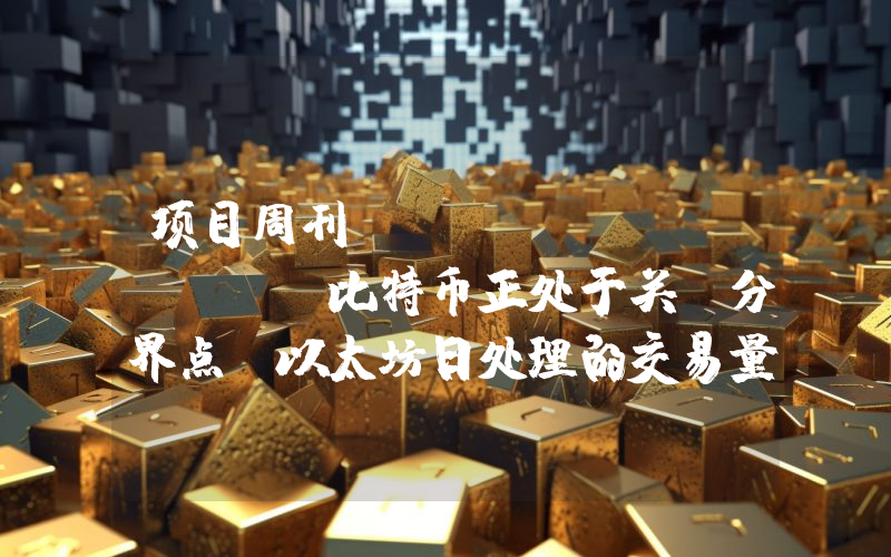项目周刊丨Matrixport：比特币正处于关键分界点 以太坊日处理的交易量已超160万笔