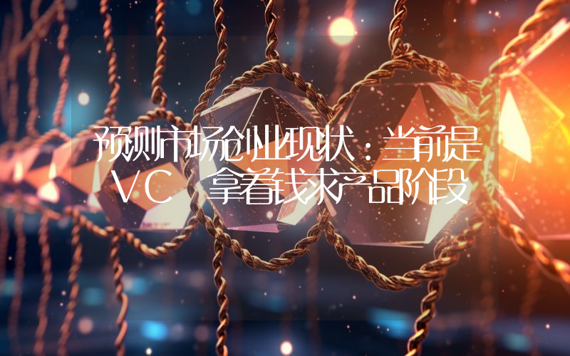 预测市场创业现状：当前是 VC 拿着钱求产品阶段