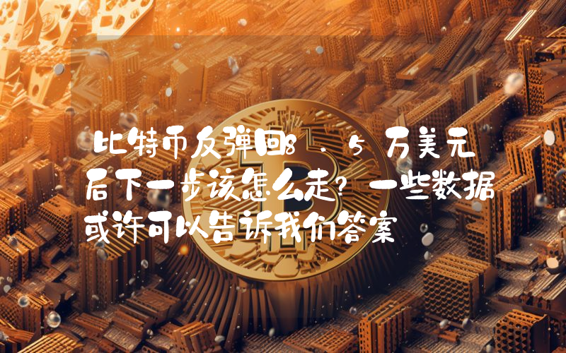比特币反弹回8.5万美元后下一步该怎么走？一些数据或许可以告诉我们答案