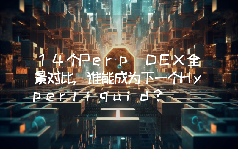14个Perp DEX全景对比,谁能成为下一个Hyperliquid?