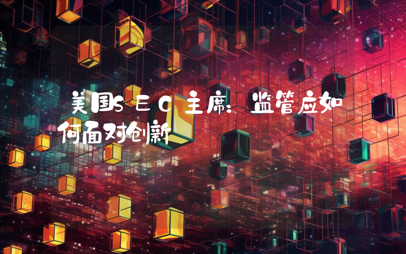 美国SEC主席：监管应如何面对创新