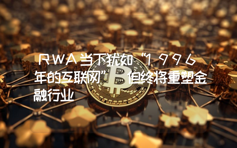 RWA当下犹如“1996年的互联网” 但终将重塑金融行业