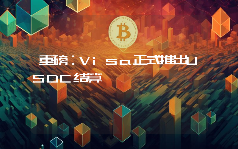 重磅：Visa正式推出USDC结算