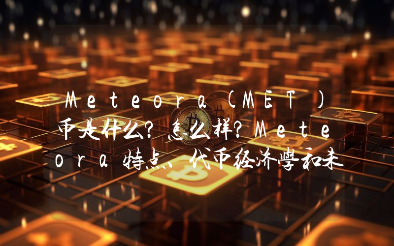 Meteora(MET)币是什么？怎么样？Meteora特点、代币经济学和未来路线图