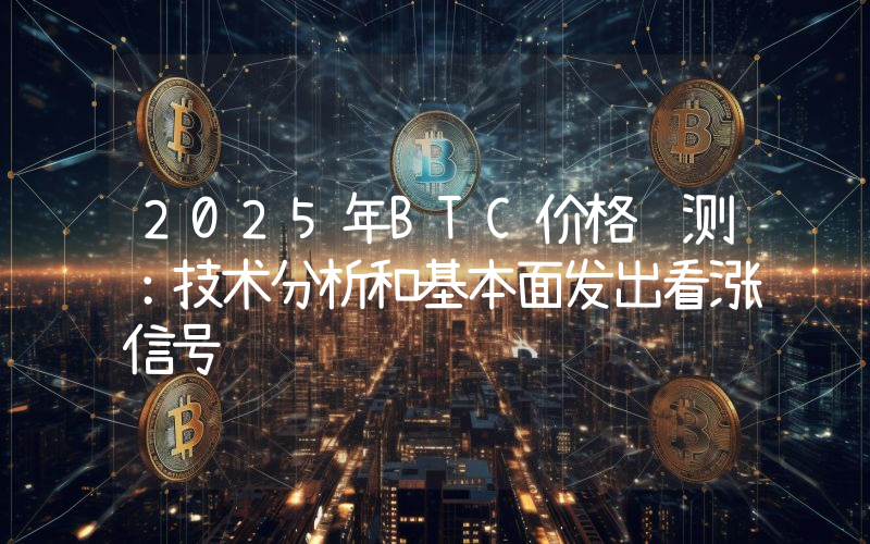 2025年BTC价格预测：技术分析和基本面发出看涨信号