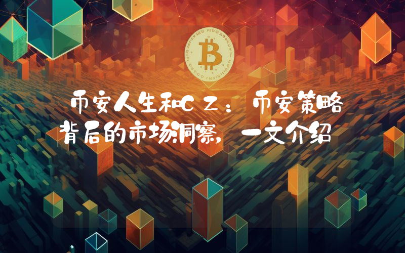 币安人生和CZ：币安策略背后的市场洞察，一文介绍